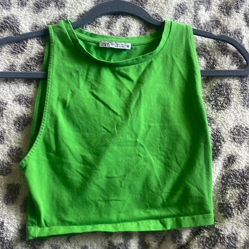 Bright Green Zara Tank